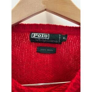 Vintage Polo Ralph Lauren Wool Sweater XL– 100% Wool Classic